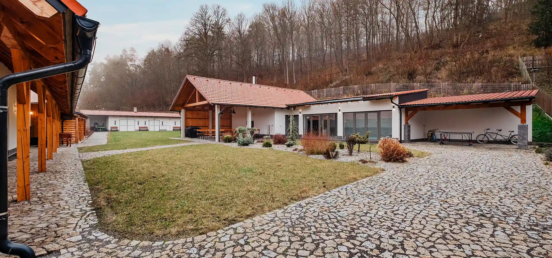 Chalupa u Rašovských - zahrada a wellness